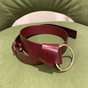 MAJE KNOT RING BELT